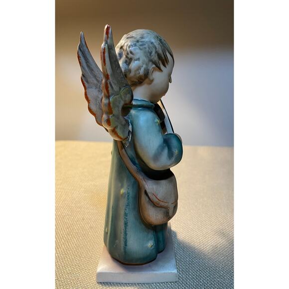Hummel 7” Tall “Celestial Musician” Porcelain Angel Tmk 3, #188, REPAIRED - Picture 5 of 9